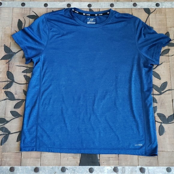 tek gear | Shirts | Tg Tek Gear Dry Tek Xl Mens Blue Athletic Tshirt ...